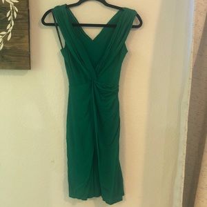 Bebe Emerald Green Cocktail Dress